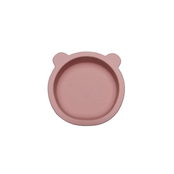 LIZY KIDS® Silicone Bowl – Dusty Rose