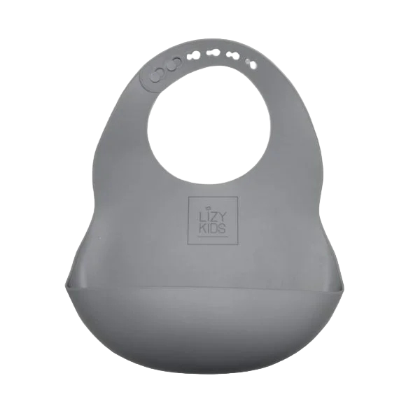 LIZY KIDS® Silicone Bib-Stone